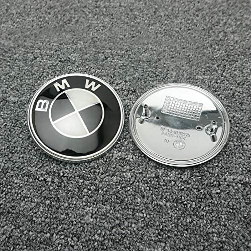 7x AC Schnitzer Hood Trunk Steering Wheel Center Caps Hub Cap Emblem Badge