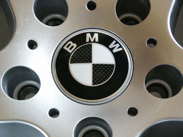 black bmw centre caps