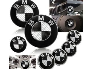 BMW Hood/Trunk/Wheel Center Cap/Steering/Wheel emblem set