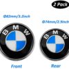 BMW logo, BMW emblem, BMW emblem replacement,BMW blue hood emblem, BMW blue trunk emblem