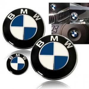 BMW hood trunk emblem steering emblem