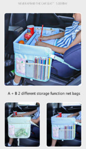 Baby car seat organizer